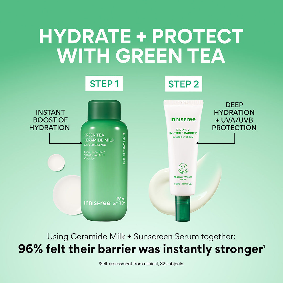 Green Tea Sunscreen Serum Duo